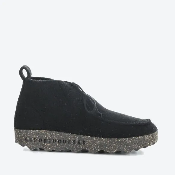 NEW ASPORTUGUESAS Made In Portugal Cody Sneaker Boots Black for women 663tn