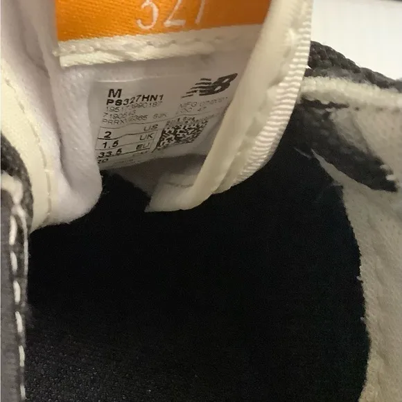 New Balance 327 Kids Size 2