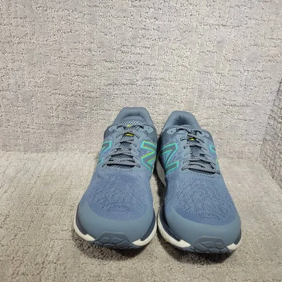 New Balance Fresh Foam M680LL7 Mens Size 11 Ocean Gray Running Sneakers Shoes