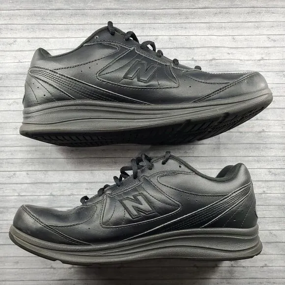New Balance Mens 577 MW577BK Black Running Shoes Sneakers Size 11‎ 4E No Insoles