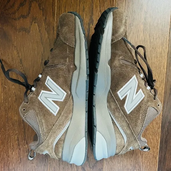 New Balance Men's 608v5 Running Sneakers Chocolate Brown Excellent Condition