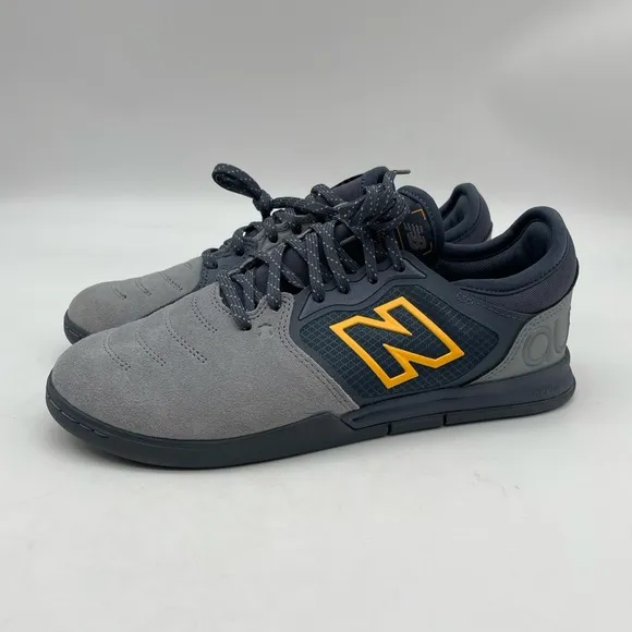 New Balance Men's Audazo V5  Pro Suede Shoes, Gray, Sz 7.5