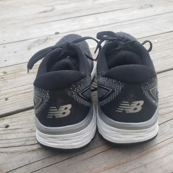 New Balance mens Dark Grey black M880v.9 athletic running shoes size 10