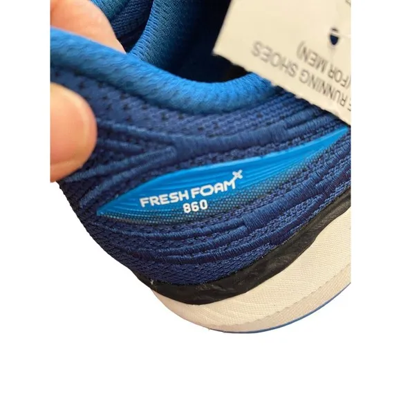 New Balance Men's Size 8 Blue Fresh Foam 860 Running Shoes M860B12