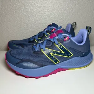 New Balance Womens Dynasoft Nitrel V4 WTNTRCN4 Blue Running Shoes Sneaker Sz 9.5