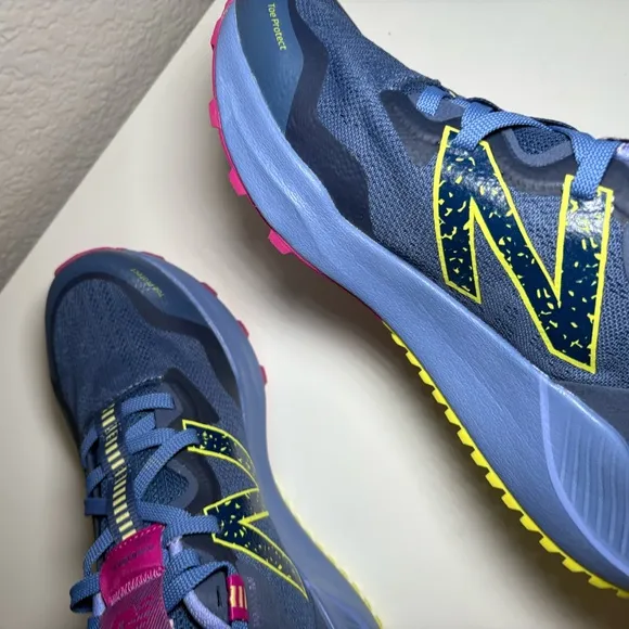 New Balance Womens Dynasoft Nitrel V4 WTNTRCN4 Blue Running Shoes Sneaker Sz 9.5