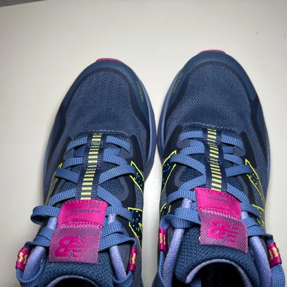 New Balance Womens Dynasoft Nitrel V4 WTNTRCN4 Blue Running Shoes Sneaker Sz 9.5