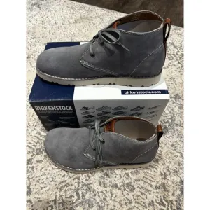 NEW Birkenstock Harris Grey Suede Boots 42