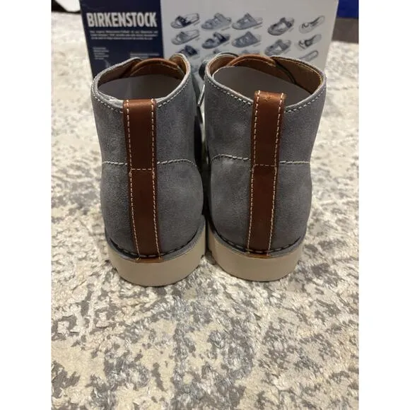 NEW Birkenstock Harris Grey Suede Boots 42