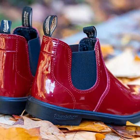 NEW Blundstone Patent Leather Boots, Girl's/Women's AUS/UK Size 3 (US 4-4 1/2)