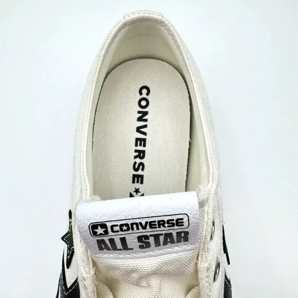 NEW Converse Star Player 76 Ox Unisex Low Shoes Vintage White / Black