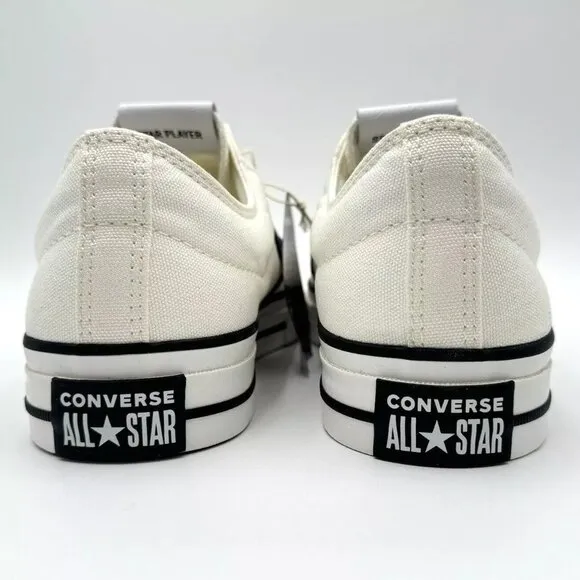 NEW Converse Star Player 76 Ox Unisex Low Shoes Vintage White / Black