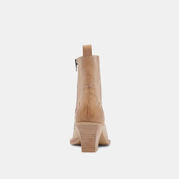 NEW Dolce Vita Renia Ankle Boots - Nubuck  Dune Multi  For Women 252