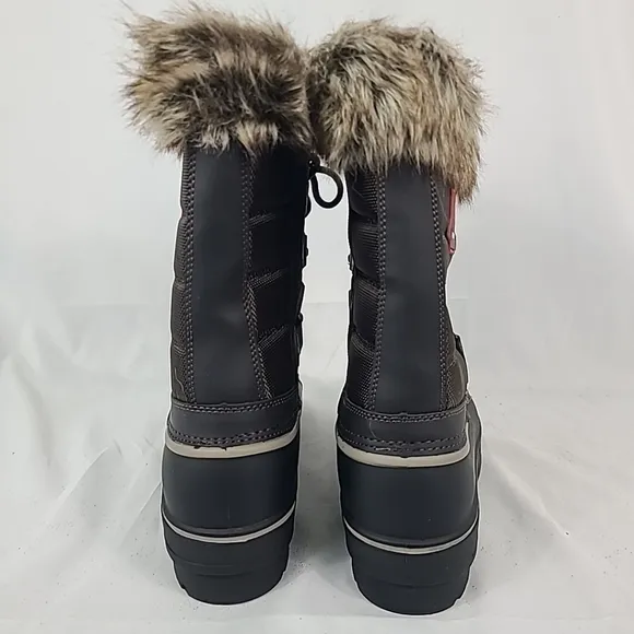 NEW DREAM PAIRS Women DP Canada Snow Boots Warm Fur Lined Waterproof Boots Sz 5