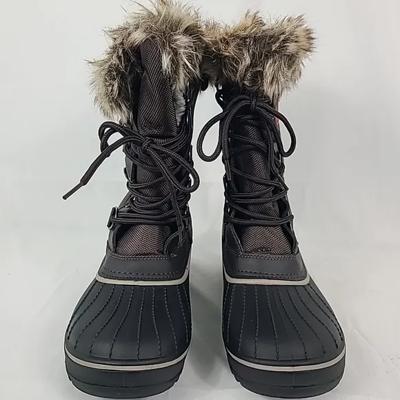 NEW DREAM PAIRS Women DP Canada Snow Boots Warm Fur Lined Waterproof Boots Sz 5