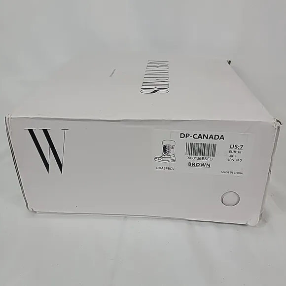 NEW DREAM PAIRS Women DP Canada Snow Boots Warm Fur Lined Waterproof Boots Sz 5