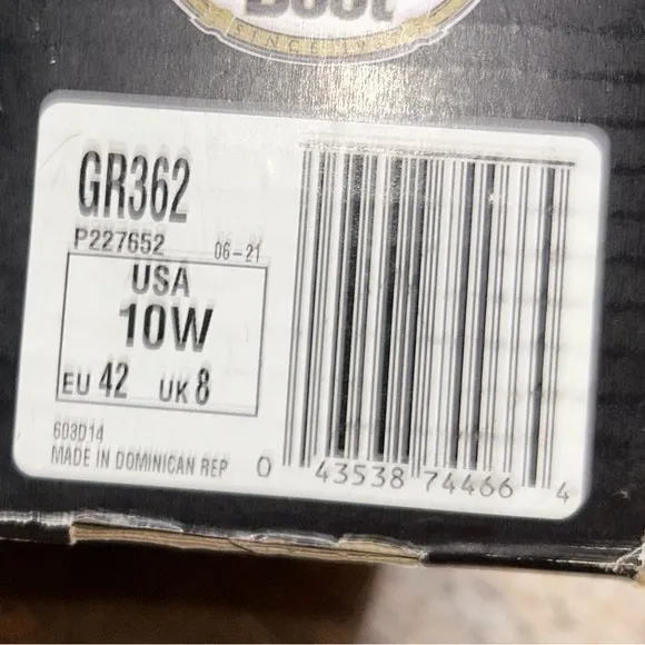 NEW Georgia Giant Women’s 10 wide Romeo Boots