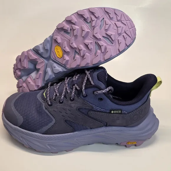 New  Hoka One One Anacapa GORE-TEX Low Grape Women's Size 8B
