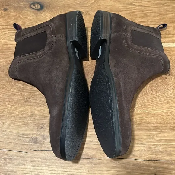 NEW Men’s Ben Sherman Monroe Brown Suede Leather Chukka Boots Size 11.5D