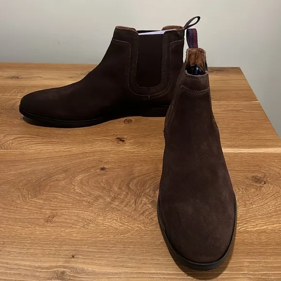 NEW Men’s Ben Sherman Monroe Brown Suede Leather Chukka Boots Size 11.5D