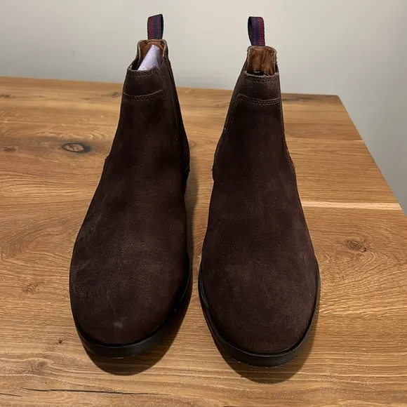 NEW Men’s Ben Sherman Monroe Brown Suede Leather Chukka Boots Size 11.5D