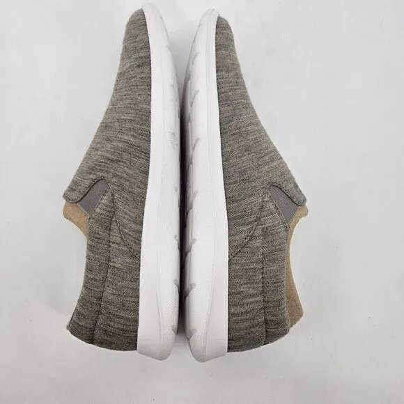 New Merinos Slip On Shoes Womens 11 Sand Beige White Loafers