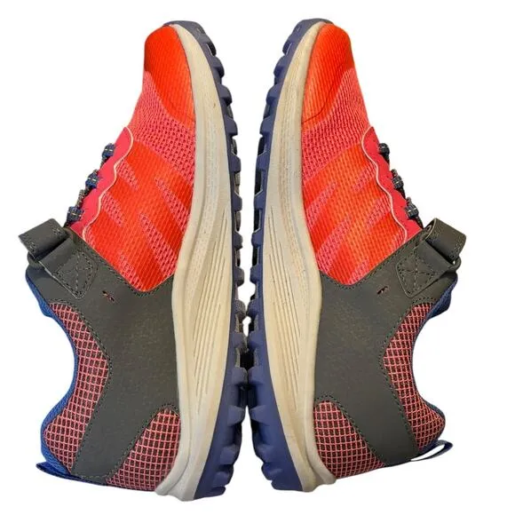 New Merrell Nova Sneakers Women's Size 7 W Hot Pink Gray Blue Hook &amp; Loop Shoes