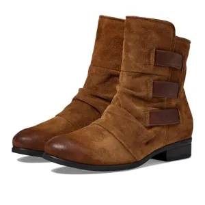 NEW  MIZ MOOZ Leather Shawn Booties hazelnut for women 663tn