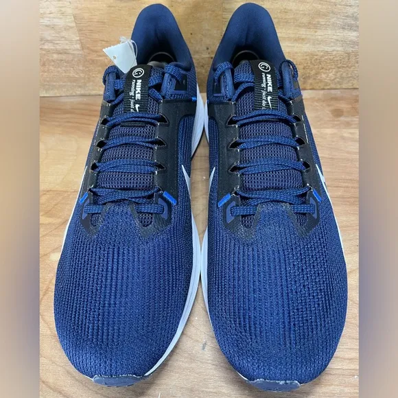 NEW Nike Air Zoom Pegasus 40 Mens Size 12.5 Running Shoes Sneakers Midnight Navy