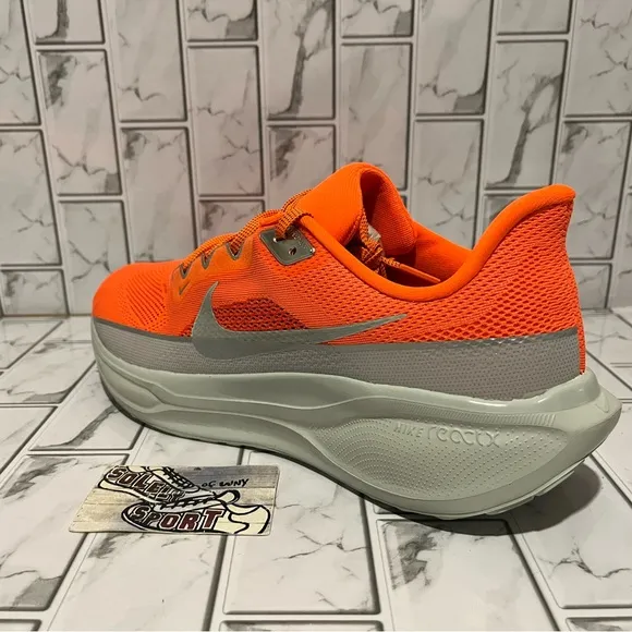 New Nike Air Zoom Pegasus 41 PRM Orange Grey Running Training Shoes Mens 13