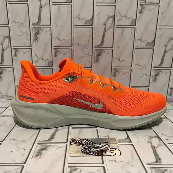 New Nike Air Zoom Pegasus 41 PRM Orange Grey Running Training Shoes Mens 13