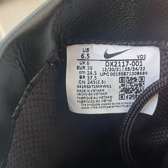NEW Nike SB B1 Tactical Boots DX2117-001 Black