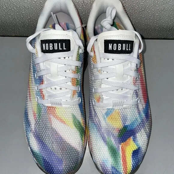 NEW NOBULL ST Trainer Low Training Shoe Unisex M6.5, W8 Graphic Pride Moves