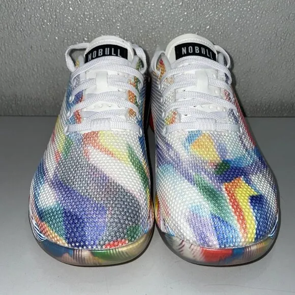 NEW NOBULL ST Trainer Low Training Shoe Unisex M6.5, W8 Graphic Pride Moves