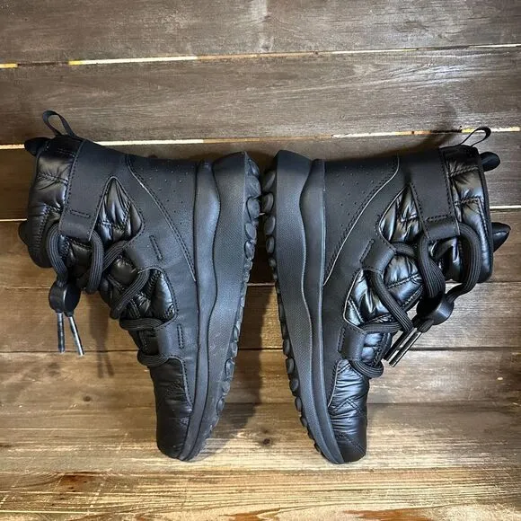 New NWOB Womens Merrell Cloud Puff Black Waterproof Winter Snow Boots Size 8.5 M