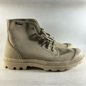 NEW Palladium Pampa Hi Ankle Boots Beige Size Men’s 9.5 Women’s 11