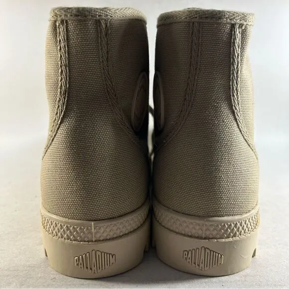 NEW Palladium Pampa Hi Ankle Boots Beige Size Men’s 9.5 Women’s 11