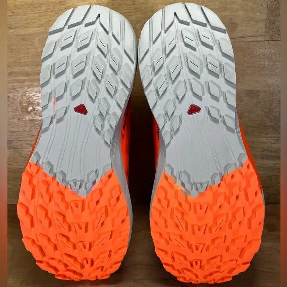NEW Salomon Sense Ride 5 Womens Size 10.5 Trail Running Shoes Sneakers Orange