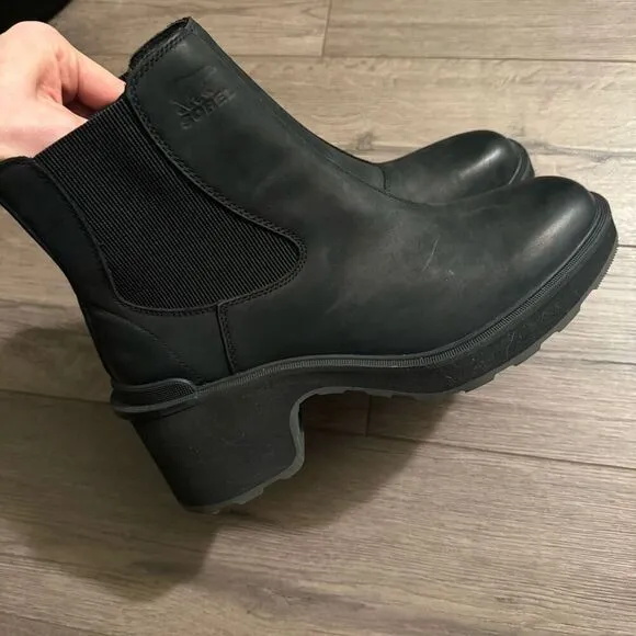 New Sorel | Boots &amp; Heels | Women’s HI-LINE HEEL CHELSEA BOOT Sea Salt Size 10.5
