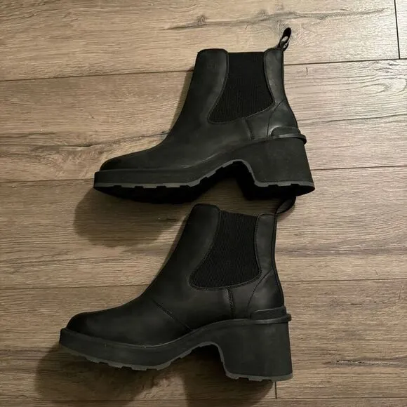 New Sorel | Boots &amp; Heels | Women’s HI-LINE HEEL CHELSEA BOOT Sea Salt Size 10.5