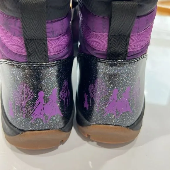 New SOREL boots girls 7 purple black