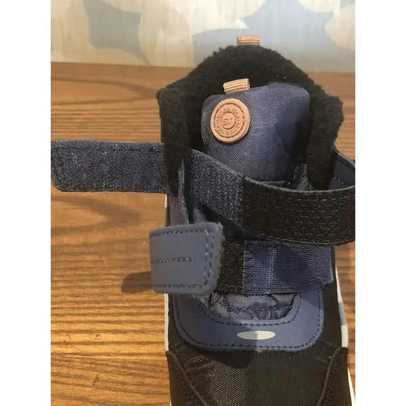 New Stride Rite Toddler Boy Boots 10 M Waterproof Memory Foam Leather Snow Boots