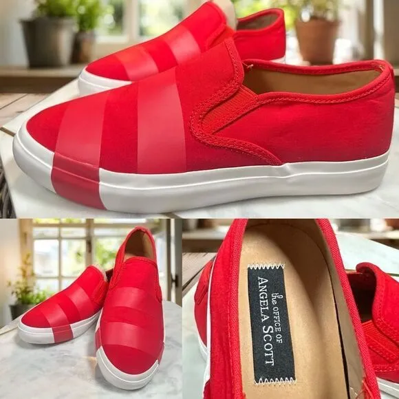 NEW The Office of Angela Scott Hammonds Slip-on Sneaker Shoes Size 6