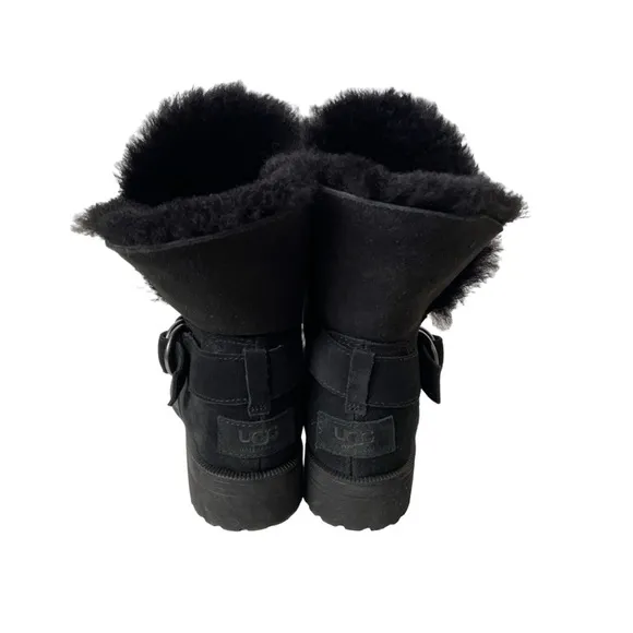NEW UGG Bodie black suede ankle boots