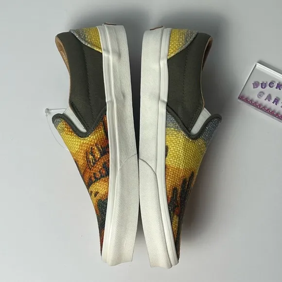 NEW Vans Classic Slip-On Cactus Tapestry Shoes  SZ - W9/M7.5