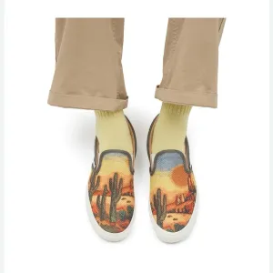 NEW Vans Classic Slip-On Cactus Tapestry Shoes  SZ - W9/M7.5