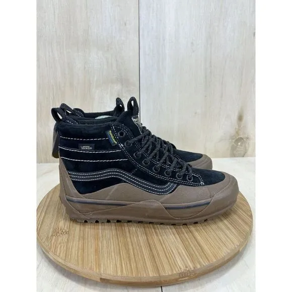 NEW Vans Sk8-Hi Dip MTE-2 Black Gum Waterproof Sneaker Shoes Unisex Womens 8