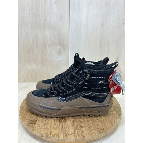 NEW Vans Sk8-Hi Dip MTE-2 Black Gum Waterproof Sneaker Shoes Unisex Womens 8