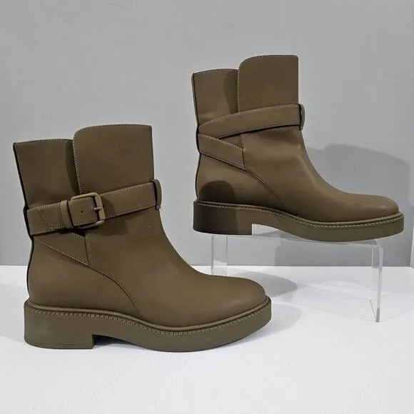 NEW Vince Kaelyn Ankle Boot Waterproof Green Size 9