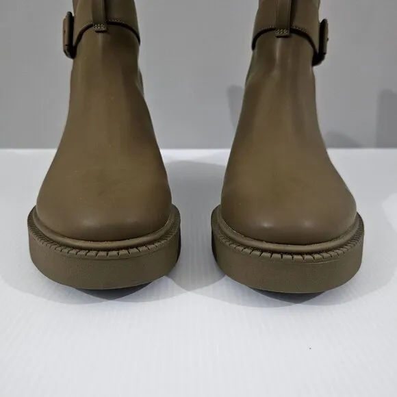 NEW Vince Kaelyn Ankle Boot Waterproof Green Size 9